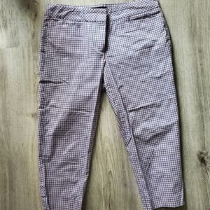 Talbots Pink & Blue High-water